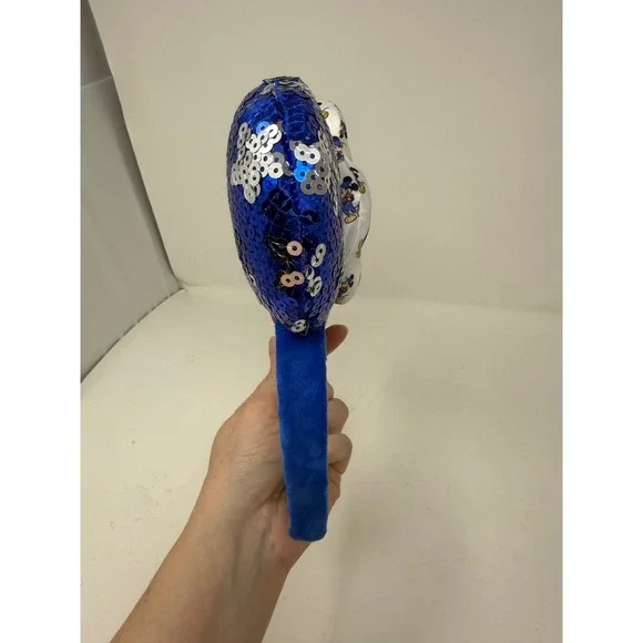 Disney Minnie Mouse Americana Sequin Headband Patriotic Stars Stripes NWT - Picture 4 of 4